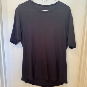 Lululemon Textured Black Men's T-Shirt